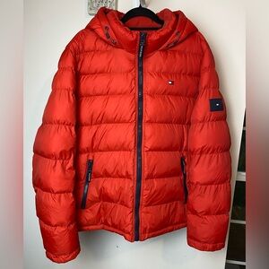 Tommy Hilfiger quilted puffer jacket men’s xl
